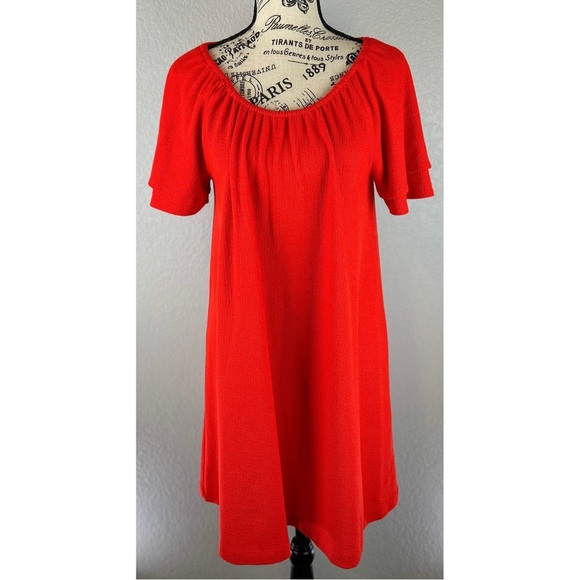 Madewell Texture & Thread Tiered-Sleeve Dress, size Small - Picture 4 of 13